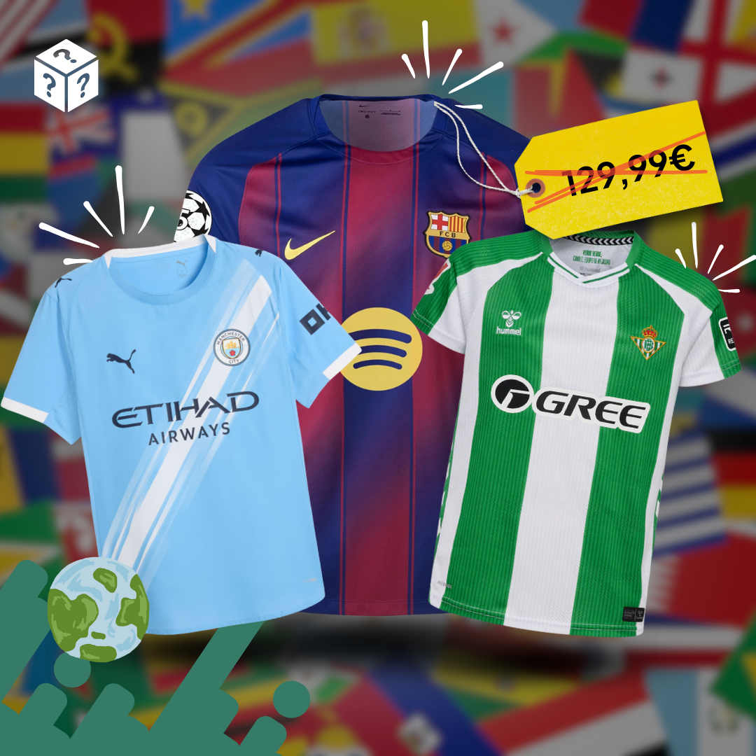 Não pagues mais por camisolas oficiais
